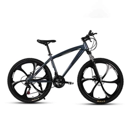  Mountain Bike Adult 24 Inch Mountain Bike, Beach Snowmobile Bicycle, Double Disc Brake Bicycles, Aluminum Alloy Wheels, Man Woman General Purpose For outdoor travel