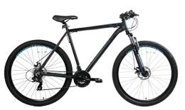 Ammaco Mountain Bike Ammaco. Evo IV 29" Wheel 29er Mountain Bike Hardtail Front Suspension Mechanical Disc Brakes 21 Speed Alloy 21" Frame Black / Blue