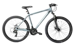 Ammaco Mountain Bike Ammaco. Osprey V1 27.5" Wheel Front Suspension Mountain Bike 21 Speed Mechanical Disc Brakes 19" Frame Slate Grey