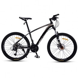 AP.DISHU Bike AP.DISHU 30-Speed Double Disc Brake Mountain Bike, Suspension Fork Double Disc Brake Off-Road Variable Speed Racing Bikes Black+Gray