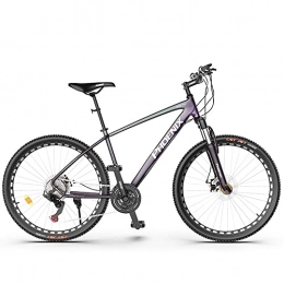 Bananaww Bike Bananaww 26 Inch Mountain Bike, Mountain Bicycles Aluminum with 17 Inch Frame, Mountain Trail Bike with 27 Speeds Drivetrain, Full Suspension MTB ​​Gears Dual Disc Brakes Mountain Bicycle