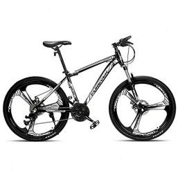 Chengke Yipin Bike Chengke Yipin Mountain bike bicycle Variable speed adult bicycle 24 inch 24 speed One wheel High carbon steel frame Student youth shock-absorbing mountain bike-black