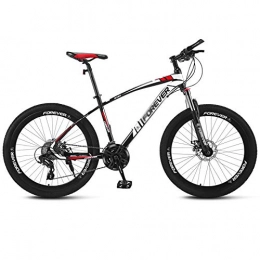 Chengke Yipin Bike Chengke Yipin Mountain bike unisex bike 26 inch student mountain bike variable speed road bike-Black red_24 speed