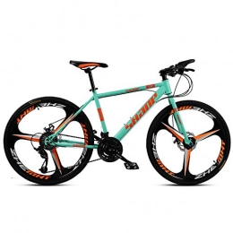 Chengke Yipin Bike Chengke Yipin Student Mountain Bike Men's and Women's Bicycles 24 Inch One Wheel Carbon Steel Frame Urban Road Bike-green_21 speed