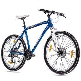 CHRISSON Bike CHRISSON '26inch MTB Mountain Bike Cutter 1.0Alu mit 24g Acera Matte Blue