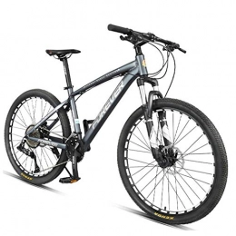 Cxmm Bike Cxmm 36-Speed Mountain Bikes, Overdrive 26 inch Full Suspension Aluminum Frame Bicycle, Men's Women Adult Mountain Trail Bike