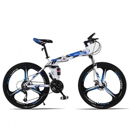 Dapang  Dapang 26" 27-Speed Folding Mountain Trail Bicycle, Compact Commuter Bike, Shimano Drivetrain for Adult, YouthBoys and Girls, 4, 24Speed
