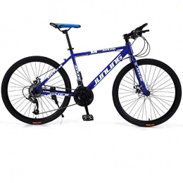 DGAGD Mountain Bike DGAGD 24 inch mountain bike adult variable speed spoke wheel bicycle-blue_21 speed