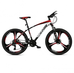 DGAGD Bike DGAGD 24 inch mountain bike male and female adult super light bicycle spoke three-knife wheel No. 1-Black red_24 speed