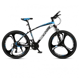 DGAGD Bike DGAGD 24 inch mountain bike male and female adult super light bicycle spoke three-knife wheel No. 2-Black blue_24 speed