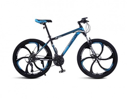 DGAGD Bike DGAGD 24-inch mountain bike variable speed light bicycle six-cutter wheel-Black blue_21 speed