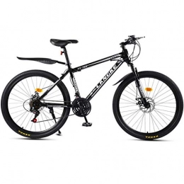 DGAGD Mountain Bike DGAGD 24 inch mountain bike variable speed male and female spokes wheel bicycle-black_21 speed