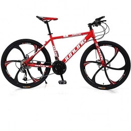 DGAGD Bike DGAGD 26 inch mountain bike adult variable speed six-wheel bicycle-red_21 speed
