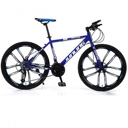 DGAGD Bike DGAGD 26 inch mountain bike adult variable speed ten-wheel bicycle-blue_21 speed