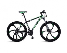 DGAGD Bike DGAGD 26 inch mountain bike off-road variable speed racing light bicycle six cutter wheels-dark green_21 speed