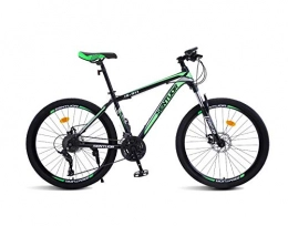 DGAGD Mountain Bike DGAGD 26 inch mountain bike variable speed light bicycle 40 cutter wheel-dark green_24 speed