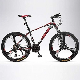 DGAGD Mountain Bike DGAGD 26-inch Mountain Bike Variable Speed ​​Light Bicycle Tri-cutter Wheel No. 2-Black red_24 speed