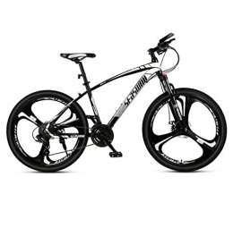 DGAGD Bike DGAGD 27.5 inch mountain bike male and female adult super light bicycle spoke three-knife wheel No. 2-Black and white_27 speed
