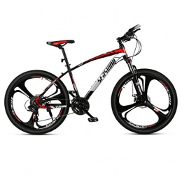 DGAGD Bike DGAGD 27.5 inch mountain bike male and female adult super light bicycle spoke three-knife wheel No. 2-Black red_27 speed