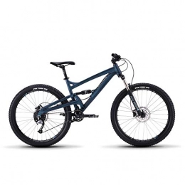 Diamondback Bike Diamondback Bicycles Unisex's Atroz 2, Full Suspension Mountain Bike, Medium, Satin Blue, MD / 18