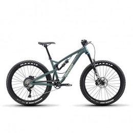 Diamondback Bike Diamondback Bicycles Unisex's Catch 2, Full Suspension Mountain Bike, 17, Russian Green Matte, MD / 17