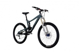 Diamondback Bike Diamondback Mission 3 All Mountain Full Suspension Mountain Bike (26-Inch Wheels), Anno Blue, X-Large / 21-Inch