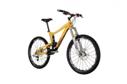 Diamondback Mountain Bike Diamondback Mission 4 All Mountain Full Suspension Mountain Bike (26-Inch Wheels), Anno Gold, Medium / 17-Inch