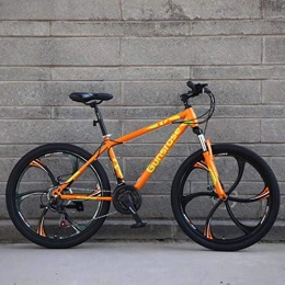 G.Z Mountain Bike G.Z Mountain bikes, carbon steel mountain bikes with dual disc brakes, 21-27 speed options, 24-26 inch wheel bikes, student bikes Orange, B, 24 inch 27 speed