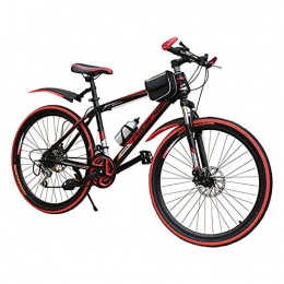 GUHUIHE Bike GUHUIHE 26in Mountain Bike Speed Bicycle Full Suspension MTB Bikes with Frame Disc-Brake Spokes (Size : 26in)