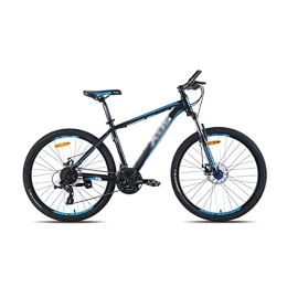 Kays Mountain Bike Kays 26 Inch Mountain Bike 24 Speed Youth Aluminum Alloy Bicycle With Mechanical Disc Brake For A Path, Trail & Mountains(Color:BlackBlue)
