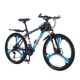 Kays Bike Kays Mountain Bike 21 Speed Mountain Bicycle 26 Inches Wheels Dual Disc Brake Suspension Fork Bicycle Suitable For Men And Women Cycling Enthusiasts(Size:24 Speed, Color:Blue)