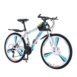 Kays Mountain Bike Kays Mountain Bike 21 Speed Mountain Bicycle 26 Inches Wheels Dual Disc Brake Suspension Fork Bicycle Suitable For Men And Women Cycling Enthusiasts(Size:24 Speed, Color:White)