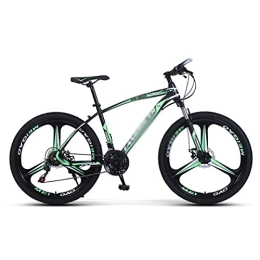 Kays Bike Kays Mountain Bike High-carbon Steel Frame Bicycle For Boys, Girls, Men And Women 21 / 24 / 27-Speed Gear 26-inch For A Path, Trail & Mountains(Size:24 Speed, Color:Green)