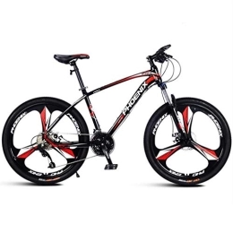 Kays Bike Kays Mountain Bikes, 26" Men / Women MTB Bicycles, Lightweight Aluminium Alloy Frame, Dual Disc Brake Front Suspension, 27 Speed (Color : Red)