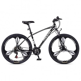 MENG Bike MENG 27.5 Wheels Mountain Bike Daul Disc Brakes 24 / 27 Speed Mens Bicycle Front Suspension MTB Suitable for Men and Women Cycling Enthusiasts / Black / 24 Speed