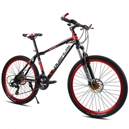 WYLZLIY-Home Bike Mountain Bike Bike Bicycle Men's Bike Mountain Bike / Bicycles, Carbon Steel Frame Hard-tail Bike, Front Suspension and Dual Disc Brake, 26inch Mag Wheels Mountain Bike Mens Bicycle Alloy Frame Bicycle