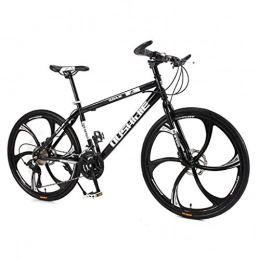 WYLZLIY-Home Bike Mountain Bike Bike Bicycle Men's Bike Mountain Bike MTB 26" Adult Mountain Bicycles Carbon Steel Ravine Bike with Oneness wheel Dual Disc Brake Front Suspension Mountain Bike Mens Bicycle Alloy Frame