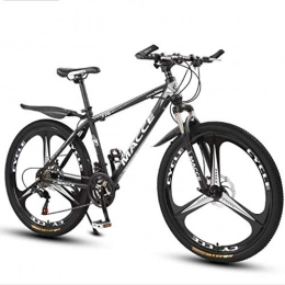 WYLZLIY-Home Bike Mountain Bike Bike Bicycle Men's Bike MTB Mountain Bike 26" Mountain Bicycles Carbon Steel Shock-absorbing Ravine Bikes Oneness Wheel Dual Disc Brake Front Suspension Mountain Bike Mens Bicycle Alloy