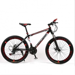 GYF Bike Mountain Bike Mens Bicycle Bike Bicycle Mountain Bike 26inch MTB Mountain Bicycles Shock-absorbing Ravine Bikes Dual Disc Brake Front Suspension Carbon Steel Frame Mountain Bike Alloy Frame Bicycle Me