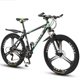 GYF Bike Mountain Bike Mens Bicycle Bike Bicycle MTB Mountain Bike 26" Mountain Bicycles Carbon Steel Shock-absorbing Ravine Bikes Oneness Wheel Dual Disc Brake Front Suspension Mountain Bike Alloy Frame Bicyc