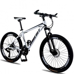 WGYDREAM Bike Mountain Bike Youth Adult Mens Womens Bicycle MTB 26" Wheel Mountain Bicycles 21 / 24 / 27 / 30 Speeds MTB Bike Lightweight Carbon Steel Frame Disc Brake Dual Suspension Mountain Bike for Women Men Adults