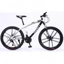 WGYDREAM Bike Mountain Bike Youth Adult Mens Womens Bicycle MTB Mountain Bike MTB 26inch Adult Mountain Bicycles Ravine Bike Carbon Steel Frame Dual Disc Brake Front Suspension Mountain Bike for Women Men Adults