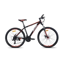 MQJ Mountain Bike MQJ Unisex Adult Dual Suspension 24 Speed Mountain Bike Aluminum Alloy Frame 26 inch Wheel / BlackRed