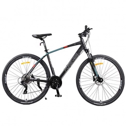 NENGGE Bike NENGGE Women Mountain Bikes, 26 Inch 27-Speed Mountain Trail Bike, Dual Disc Brake Aluminum Frame Hardtail Mountain Bike, Adjustable Seat, Gray