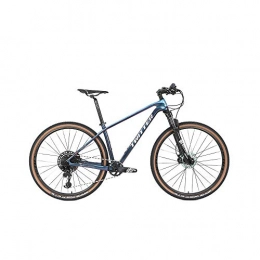 peipei Mountain Bike peipei 12-speed off-road shock absorption lightweight mountain bike bike mountain bike carbon fiber bike-Color Blu_29x17