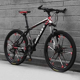 peipei Mountain Bike peipei 24 / 26 inch wheel adult student off-road mountain bike 21 / 24 speed road biker spring fork front fork racing riding-2 Ten knife wheel_26 inch (160-185cm)_21 Speed