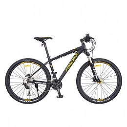 peipei Mountain Bike peipei 27.5 Inches Mountain Bike 30 Speed Aluminum Alloy Double Disc Brake Suitable For 165-195cm-Gold_26*21(185-195cm)