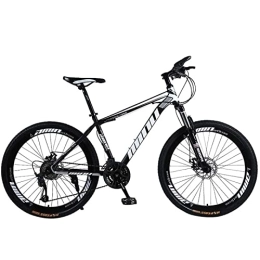 QCLU Bike QCLU 26 Inch Mountain Bike, Variable Speed 21 Speed Mountain Bike Adult Student Bicycle Outdoor Driving Feeling Durable Relaxed and Comfortable Bike (Color : Black)