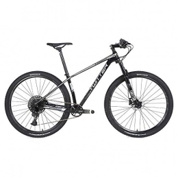 peipei Mountain Bike Special 27-Speed Brake Level off-Road Carbon Fiber Mountain Bike Mountain Bike carbon bike bicyclesbiking bicycles-Black and Silver_29x17