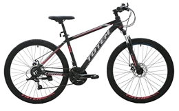 Totem Mountain Bike Totem Mountain Bike / Bicycles 27.5'' Wheel Lightweight Aluminium Frame 21 Speeds Shimano Disc Brake, Black